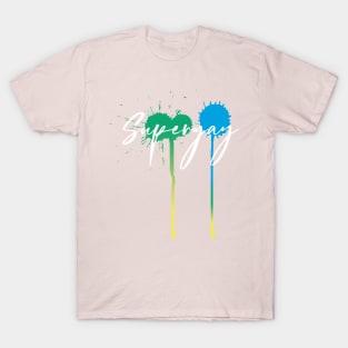 SuperGay branded (Handwritten) T-Shirt